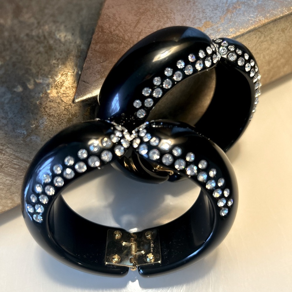 Edie Parker Rhinestones Bangle